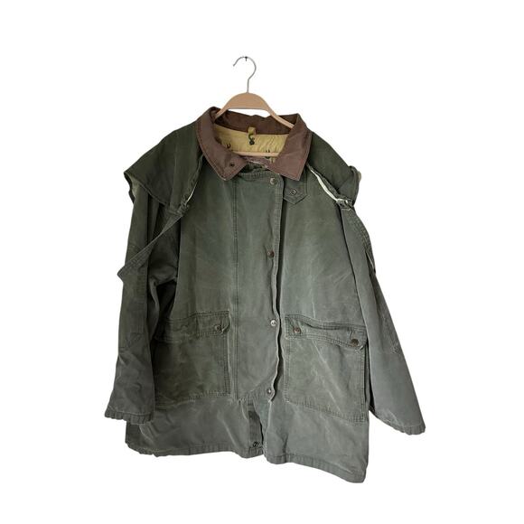 Vtg Overland Outfitters Walkabout Adventure‎ Canvas Men’s Full Duster Jacket L